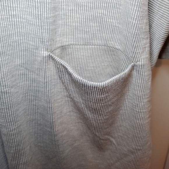 New Donni Ribbed Sandwash Open Front Cardigan - Picture 4 of 7